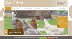 Desktop Screenshot of elevage-volaille-verne.com